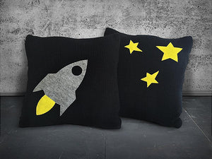 Pillow Covers / Rocket / Set of 2