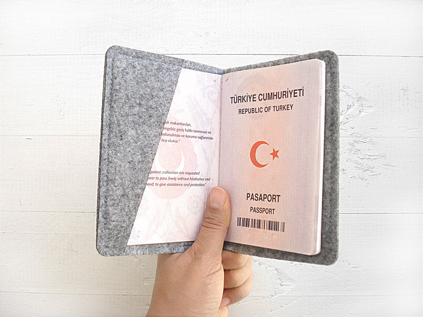 Passport Cover / Mustache